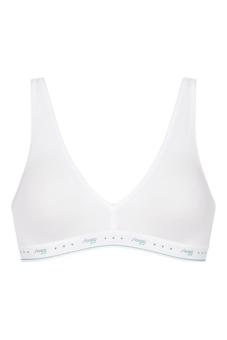 Brassière 24/7 - Blanc - Blanc, bleu et noir
