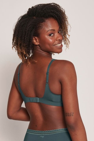Soutien-gorge ampliforme Body Adapt - Vert foncé - Noir et vert