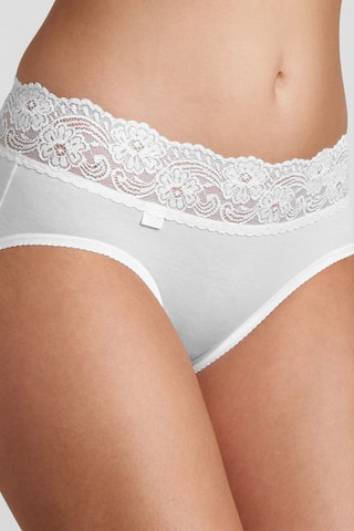 Culotte Romance Midi - Blanc - Blanc