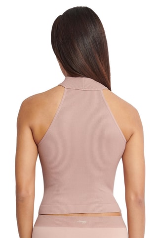 Crop top Ever Infused Aloe - Noir - Rose