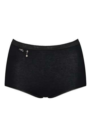 3 culottes Basic H Pearl Maxi - Blanc - Noir