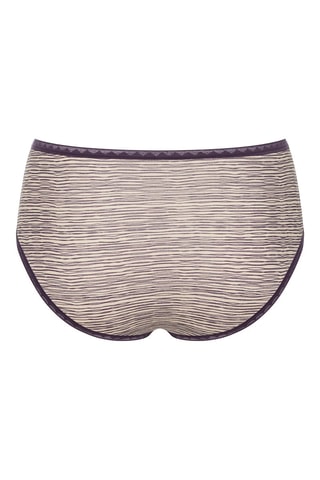 2 shortys GO Midi - Ecru et violet - Violet