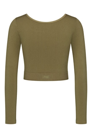 Crop top Ever Cbd Olive - Vert