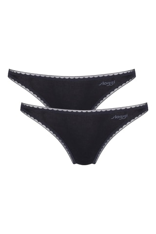 2 culottes Go H Mini - Noir - Noir