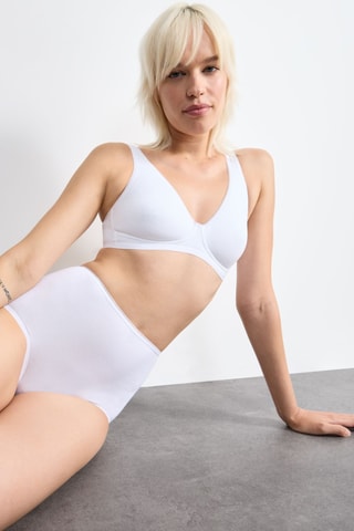 Shorty 24/7 Cotton Maxi - Blanc