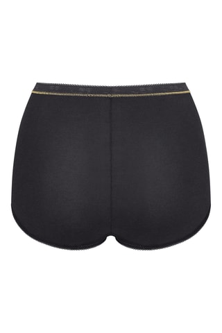 3 culottes taille haute Basic Gold H Maxi - Blanc et noir