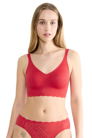 Bralette Zero Feel Bliss Festive - Rouge