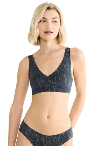 Bralette Zero Feel Festive - Noir