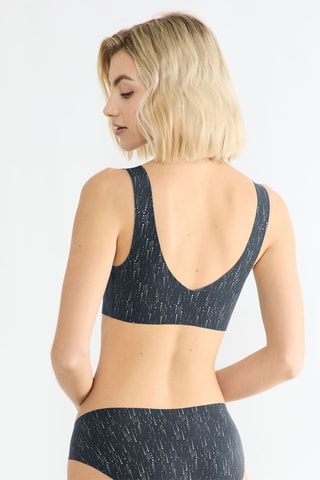 Bralette Zero Feel Festive - Noir