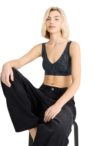 Bralette Zero Feel Festive - Noir