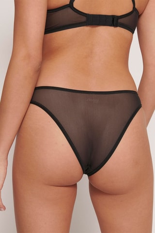 Tanga Soft Adapt Tiny - Noir - Noir