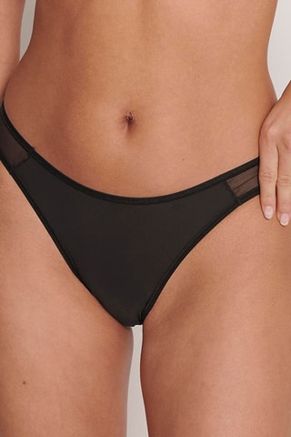 Tanga Soft Adapt Tiny - Noir - Noir