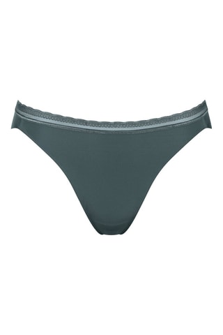 Culotte Body Adapt Twist High leg - Vert foncé - Violet et vert