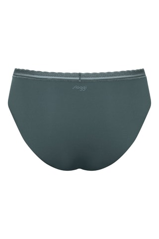 Culotte Body Adapt Twist High leg - Vert foncé - Violet et vert