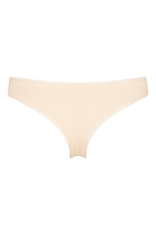 2 tangas Go H Brazil - Ecru - Blanc