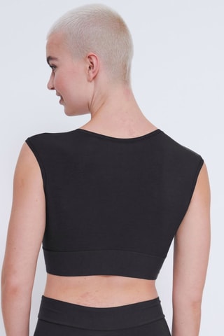 Crop top Go Allround  - Noir