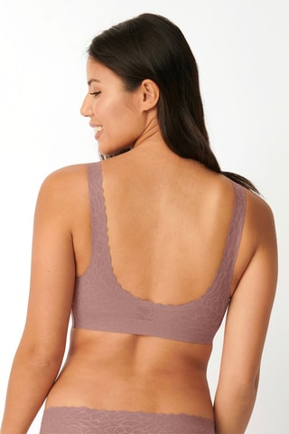 Brassière Zero Feel Lace  - Marron
