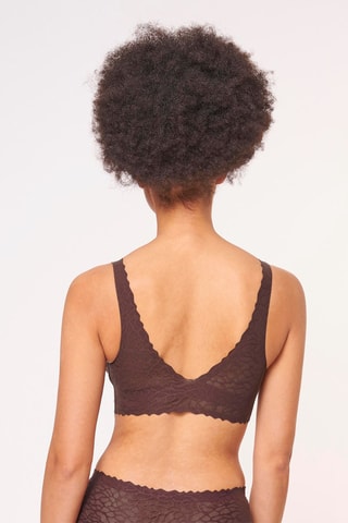 Brassière Zero Feel Lace  - Marron