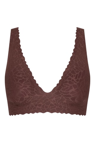 Brassière Zero Feel Lace  - Marron