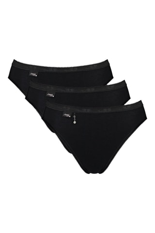 3 culottes Basic Pearl - Noir - Noir