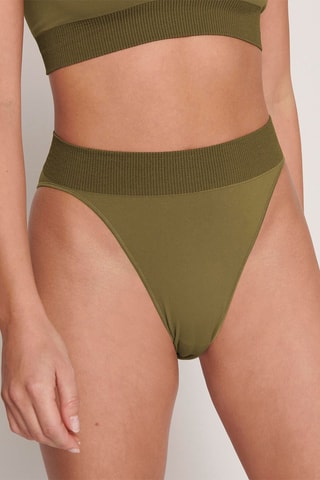 Tanga Ever Cbd - Olive - Beige, vert et marron