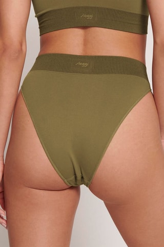 Tanga Ever Cbd - Olive - Beige, vert et marron