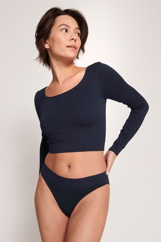 Crop top Ever Infused Aloe - Noir - Noir