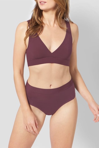 Shorty GO Allround - Prune - Marron