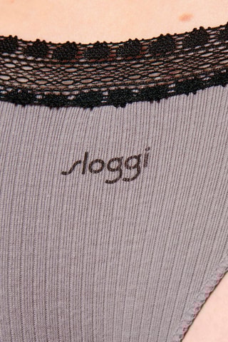 2 strings Go Ribbed - Orange - Noir et gris