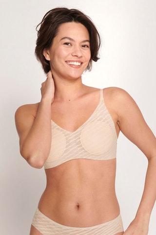 Soutien-gorge Zero - Noir - Beige