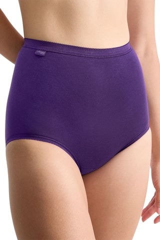 3 culottes taille haute Basic+ Maxi - Multicolore