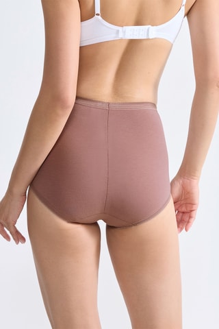 3 culottes taille haute Basic+ Maxi - Multicolore