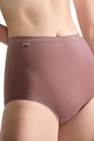 3 culottes taille haute Basic+ Maxi - Multicolore