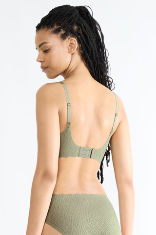 Soutien-gorge ZERO Feel Bliss Soft - Corail - Vert