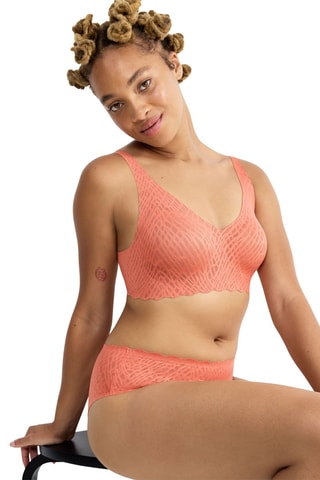 Soutien-gorge ZERO Feel Bliss Soft - Corail - Orange