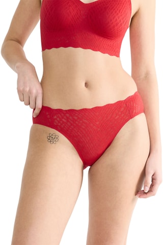 Shorty Zero Feel Bliss Festive - Rouge