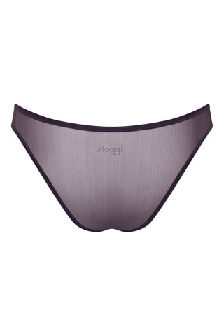 Culotte Soft Adapt - Myrtille - Marron et violet
