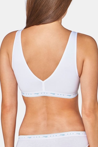 Brassière 24/7 - Blanc - Blanc, noir et bleu