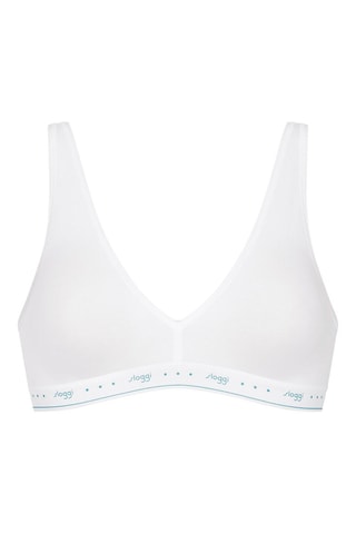 Brassière 24/7 - Blanc - Blanc, noir et bleu