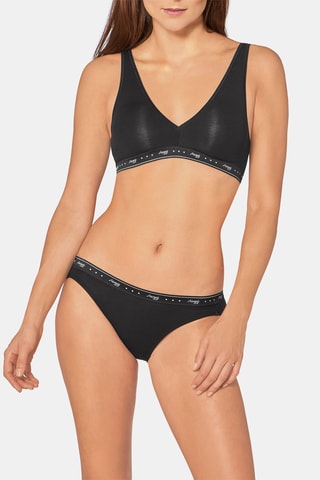 Brassière 24/7 - Blanc - Blanc et noir