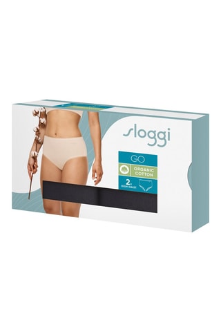 2 shortys taille haute Go High Waist - Noir - Noir