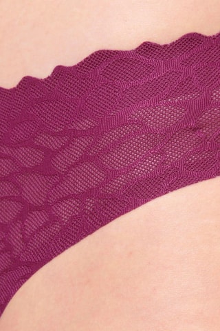 Culotte Zero Feel Lace - Lie-de-vin - Rose