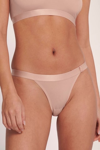 Tanga S By Sloggi  x Rosie Woods Tiny tanga - Sable - Violet