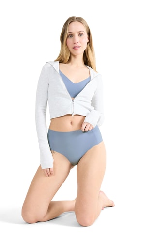 Culotte taille haute Zero Feel - Bleu