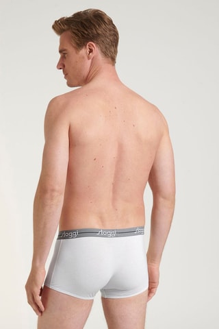 2 boxers Start Hipster  - Blanc, noir et gris