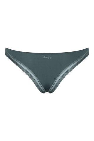 Tanga Body Adapt - Noir - Blanc et vert