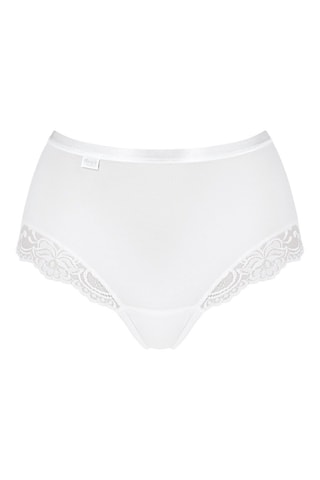 Shorty taille haute Romance Maxi - Blanc - Blanc