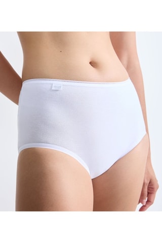 Shorty Cotton Midi - Blanc - Blanc