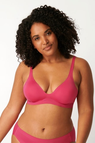 Soutien-gorge Body Adapt  - Blanc - Rose