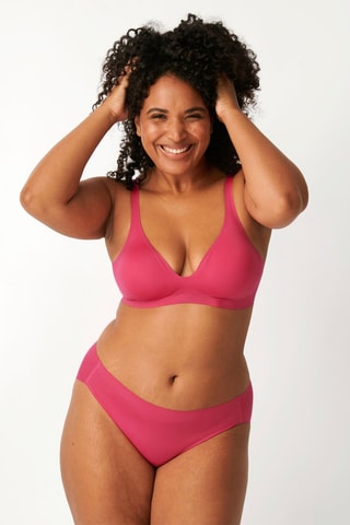 Soutien-gorge Body Adapt  - Blanc - Rose